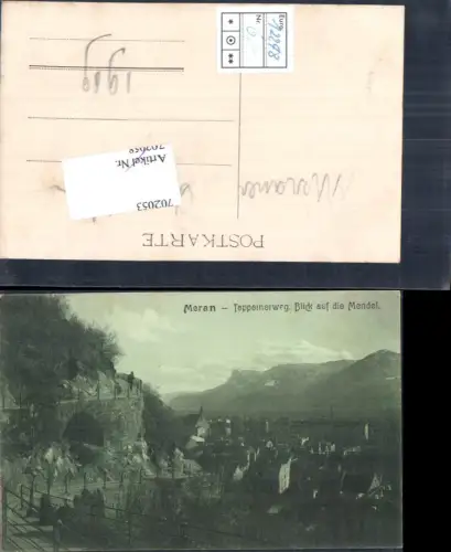 702053 Trentino Meran Merano Tappeinerweg Partie 1919