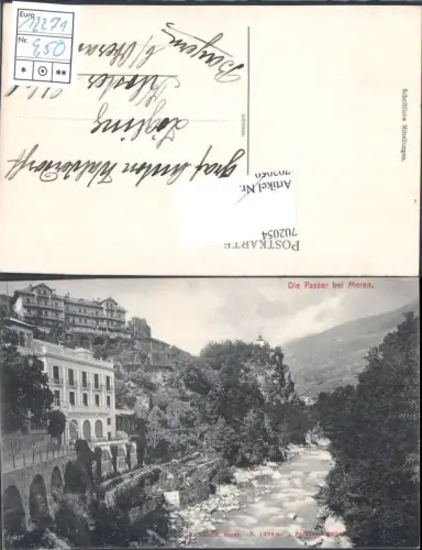 702054 Trentino Meran Merano Die Passer pub Amonn 1204