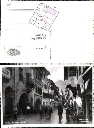 702061 Trentino Meran Merano Portici Laubengasse Partie