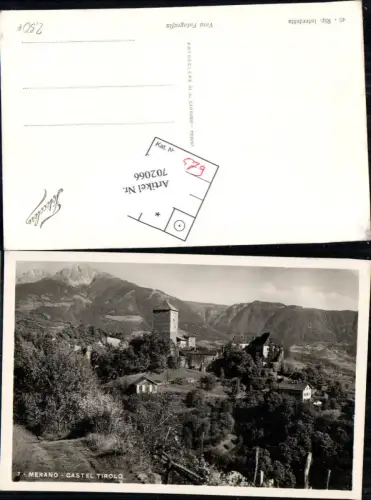 702066 Trentino Meran Merano Schloss Tirol Tirolo