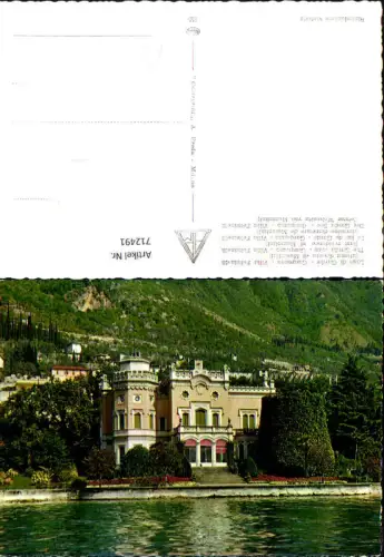712491 Lago di Garda Gargnano Villa Feltrinelli Garda See Südtirol
