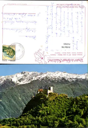712501 Schloss Juval ober Staben Naturns Castello Juvale sopra Stava Naturno Südtirol
