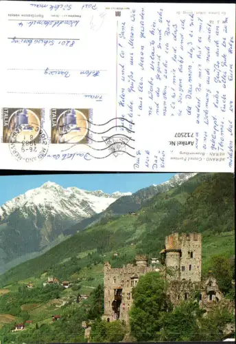 712507 Merano Castel Fontana Meran Brunnenburg Südtirol