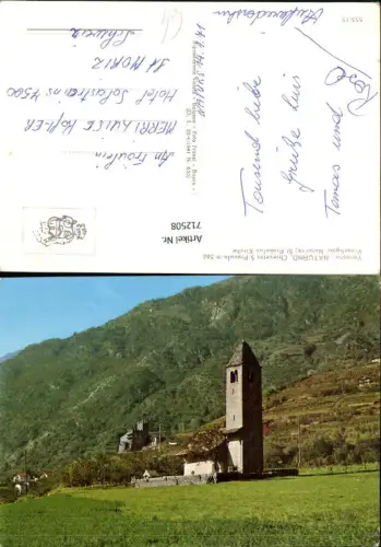 712508 Venosta Naturno Chiesetta S. Proculo Vinschgau Naturns St Prokulus Kirche Südtirol