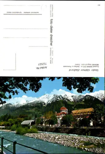712527 Meran Kurhaus u. Promenade Merano luogo di cura Casino Südtirol