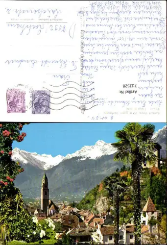 712528 Meran geg. Texelgruppe Merano Luogo di cura Südtirol