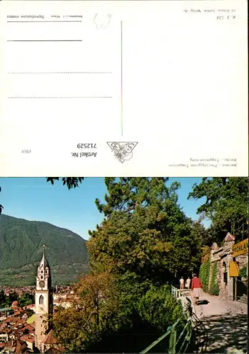 712529 Merano Passeggiata Tappeiner Meran Tappeinerweg Südtirol