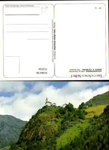 712556 Katharinaberg Monte S. Caterina Südtirol