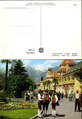 712560 Merano Alto Adige Passeggiata Meran Kurpromenade Südtirol