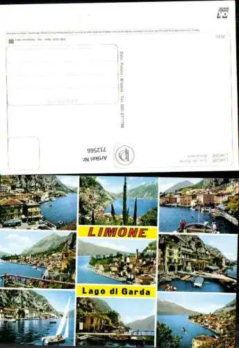 712566 Mehrbild AK Limone Lac de Garda Limone Gardasee Südtirol