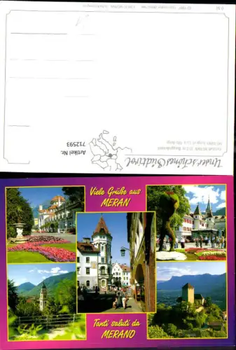 712593 Mehrbild AK Meran Burggrafenamt Merano luogo di cura Alto Adige Südtirol