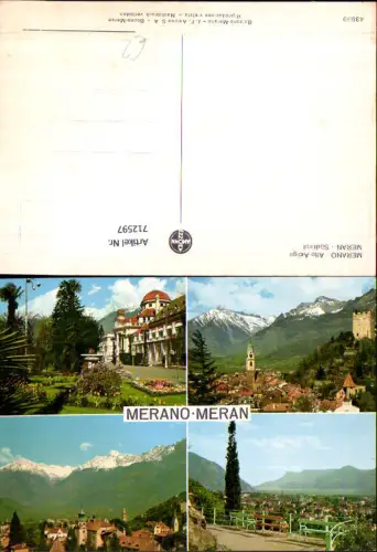 712597 Mehrbild AK Merano Alto Adige Meran Südtirol