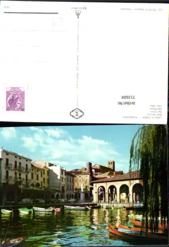 712604 Lago di Garda Desenzano Porto Vecchio Alter Hafen Südtirol