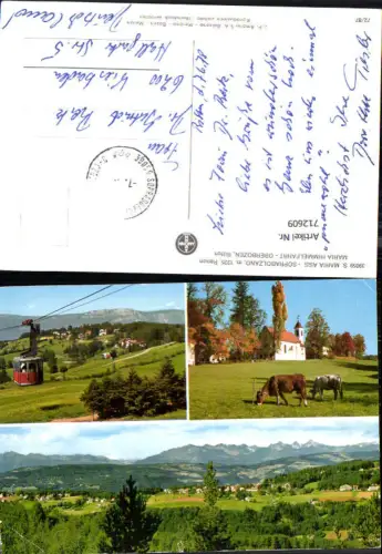 712609 Mehrbild AK S. Maria Ass. Soprabolzano Renon Maria Himmelfahrt Oberbozen Ritten Südtirol