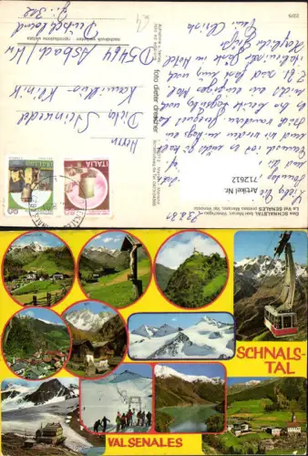 712612 Mehrbild AK Schnalstal b . Meran Vinschgau La Val Senales presso Merano Val Venosta Südtirol