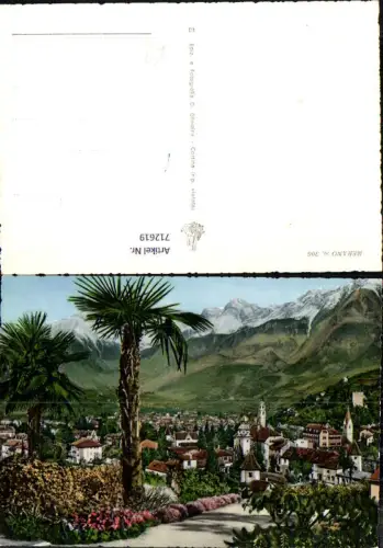 712619 Foto AK Merano Meran Südtirol