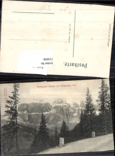 713608 Trentino Pordoijoch Sellagruppe Arabba Canazei