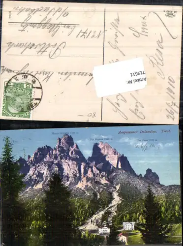 713611 Trentino Cortina Ampezzo Ampezzaner Alpen Monte Cristallo