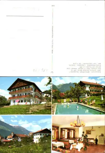 716890 Trentino Schenna Meran Merano Pension Garni Walch Hof Katnauweg