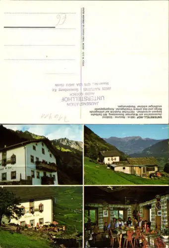 716911 Trentino Naturns Sonnenberg Jausenstation Unterstellhof Vinschgau