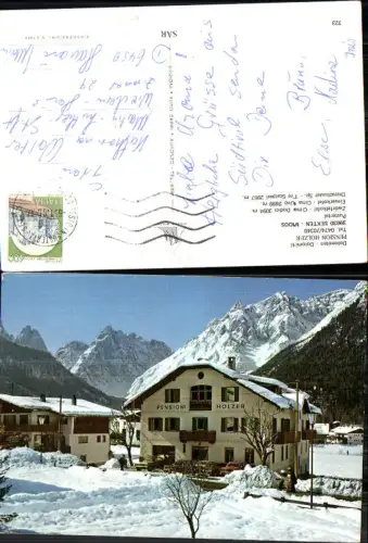 716926 Trentino Sexten Moos Sesto Pension Holzer Dolomiten Südtirol