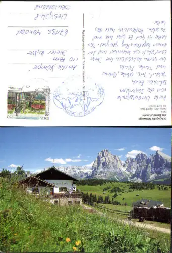 716947 Trentino Seiser Alm Siusi Alpe Schwaige des demetz Laurin