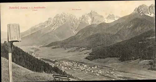 Riesen AK Trentino Niederdorf Toblach Maistatt Bozen Bolzano Südtirol Pustertal