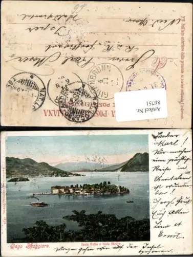 86751,Lago Maggiore Jsola Bella e isola Madre Umbria