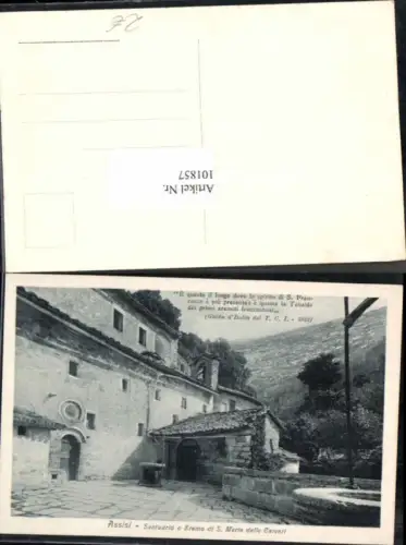 101857,Assisi Santuario Eremo di S. Maria
