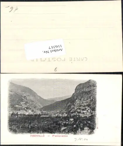 116317,Ferentillo 1904 Totale Terni Umbrien Umbria