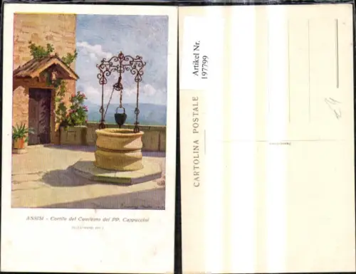 197799,Umbria Assisi Cortile del Convento d PP Cappuccini