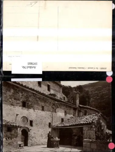 197805,Umbria Assisi Le Carceri Chiostro interno
