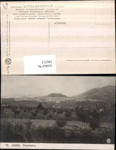 246313,Assisi Panorama Totale