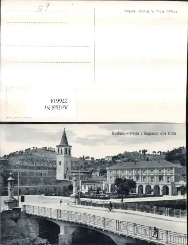 276614,Umbria Perugia Spoleto Porte d'Ingresso alla Citta Brücke Turm Ristorante