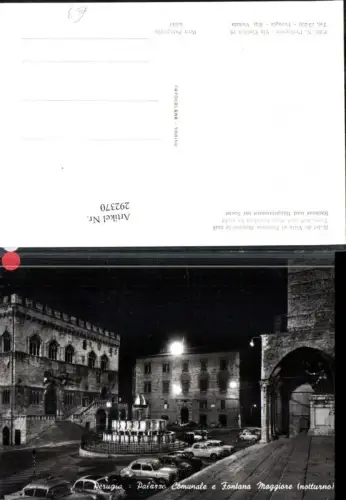 292370,Umbria Perugia Palazza Comunale e Fontana Maggiore Brunnen