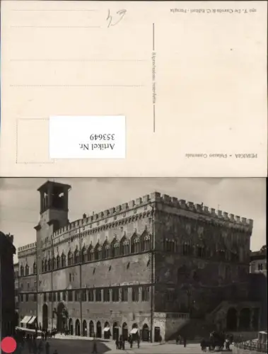 353649,Umbria Perugia Palazzo Comunale Rathaus Gebäude