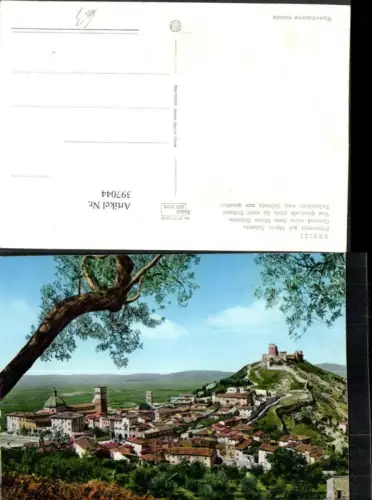 397044,Umbria Perugia Assisi Panorama dal Monte Subasio Totale