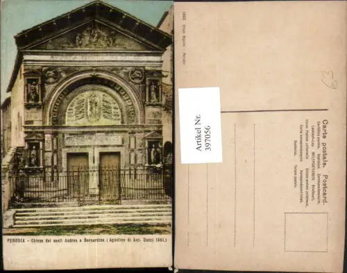 397056,Umbria Perugia Chiesa di santi Andrea e Bernardino Kirche