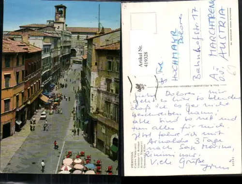 419328,Umbria Perugia Corso Vannucci Straße