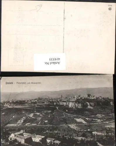 419335,Umbria Terni Orvieto Panorama Totale