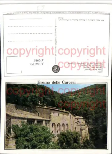 472986,Umbria Perugia Assisi Eremo delle Carceri Einsiedelei