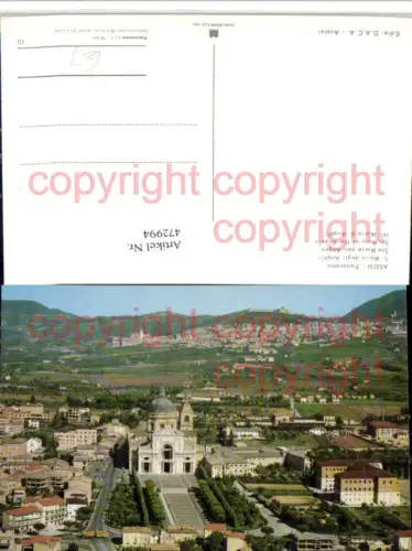 472994,Umbria Perugia Assisi Panorama S. Maria degli Angeli Totale