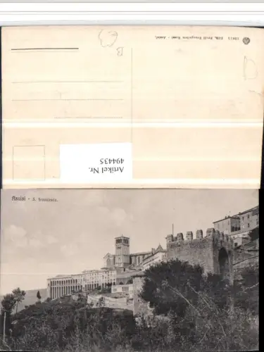 494435,Umbria Perugia Assisi S. Francesco Kloster
