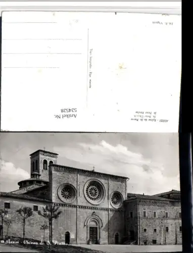 524528,Umbria Perugia Assisi Chiesa di S. Pietro Kirche