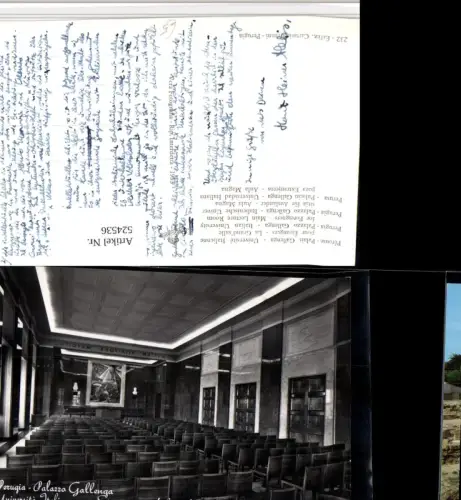524536,Umbira Perugia Palazzo Gallenga Aula Magna Saal Innenansicht
