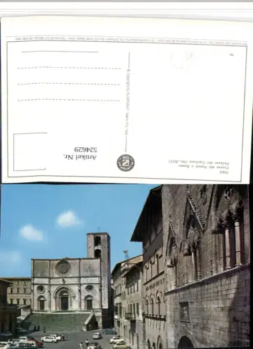524629,Umbria Perugia Todi Piazza del Popolo e Duomo Kirche