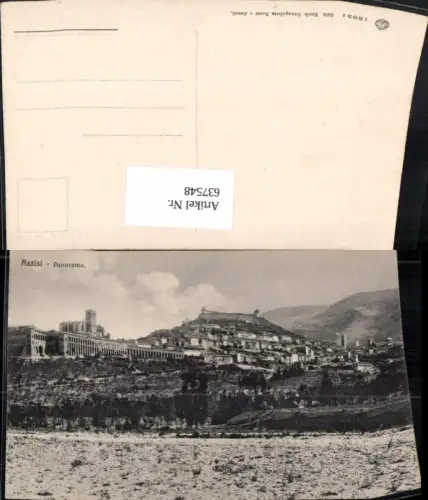 637548,Assisi Panorama Umbria Italy