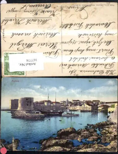 167774,Ragusa Hafen Schiffe Boot Segelschiff pub Purger Co 10162