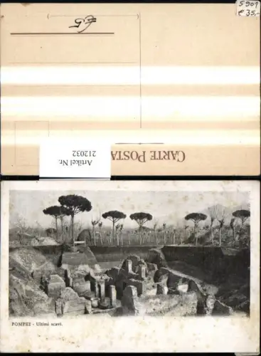 212032,Pompei Ultimi scavi Ruine