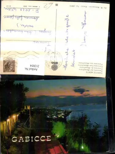 212054,Gabicce Monte Panorama aus „Marechiaro“ Totale